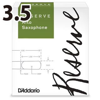 D'Addario Woodwinds/RICO アルトサックス用リード Reserve [3.5] 旧パッケージ品