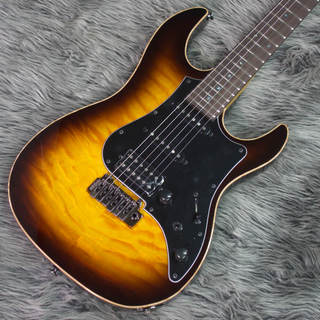 FUJIGEN(FGN) EOS/QM/Brown Sunburst #H240751【厳選キルトメイプルトップセミオーダーモデル】