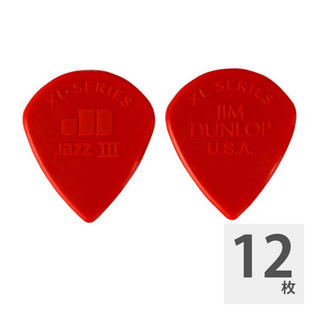 Jim DunlopJAZZ III XL/RED×12枚