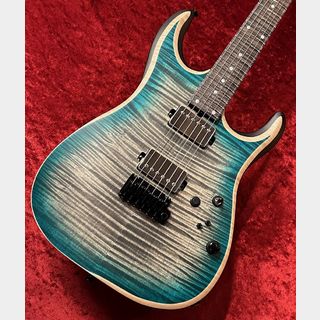 T's Guitars DST 24 Beveled Custom -Faded Jeans Black Blue Burst Satin- ≒3.243Kg