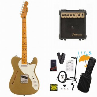 Squier by Fender FSR Classic Vibe 60s Telecaster Thinline Maple FB Parchment PG Aztec Gold PG-10アンプ付属エレキギタ