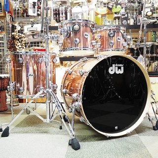 dw Collector’s Pure Maple 4pc Kit / 333 Shell [22BD，16FT，12&10TT / Rose Copper Finish Ply]