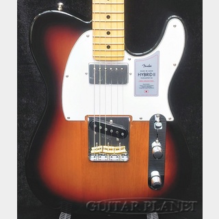 Fender 2024 Collection Made in Japan Hybrid II Telecaster SH -3-Color Sunburst【JD24005263】【3.41kg】