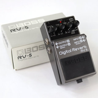 BOSS 【中古】デジタルリバーブ エフェクター RV-5 Digital Reverb ボス リヴァーブ エフェクター