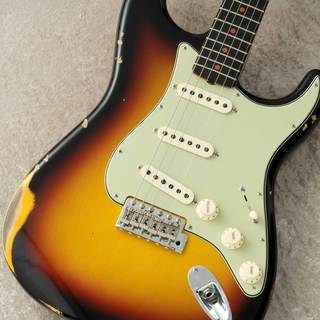 Fender Custom Shop Late 1962 Stratocaster Relic with Closet Classic Hardware -3 Color Sunburst-