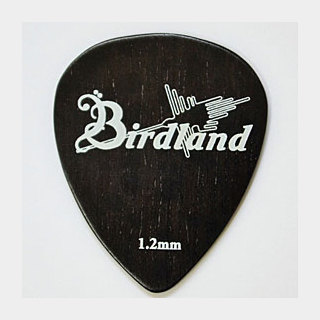 Birdland Ebony Flat Pick 1.2mm【ギターピック】