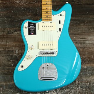 Fender American Professional II Jazzmaster Left-Hand Maple Fingerboard Miami Blue [左利き用][2NDアウトレッ