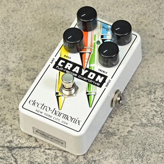 electro-harmonix CRAYON ギターエフェクター オーバードライブ】Electro-Harmonix からフルレンジ・オーバー