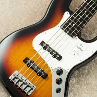 Fender Made in Japan Hybrid II Rosewood Fingerboard Jazz Bass V -3-Tone Sunburst-【#JD24026625】