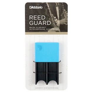 D'Addario Woodwinds/RICODRGRD4ACBL リードガードIV クラリネット アルトサックス用 4枚収納 ブルー