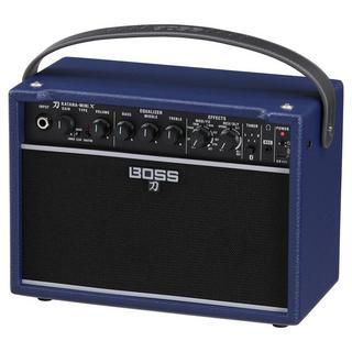 BOSSより、人気のミニ・アンプ“KATANA-MINI X”のディープ・ブルー