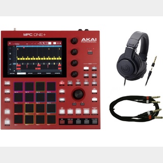 AKAI MPC ONE+ & ATH-M20x & 3mラインケーブル 【台数限定セット!】◆即納可能!【ローン分割手数料0%(12回迄)】