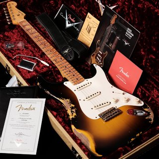 Fender Custom Shop 2022 Limited Edition 1956 Stratocaster Heavy Relic Wide Fade 2 Color Sunburst【渋谷店】