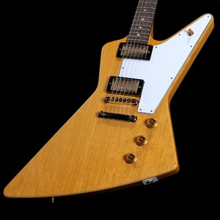 Gibson Custom Shop 1958 Korina Explorer Reissue VOS White Pickguard Natural(重量:3.82kg)【渋谷店】