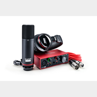 Focusrite Scarlett Solo Studio Pack (gen3) ◆【在庫処分!台数限定特価!】☆さらに送料無料!