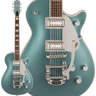 Gretsch G5230T-140 Electromatic 140th Double Platinum Jet with Bigsby (Two-Tone Stone Platinum/Pearl Plat...
