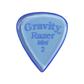 Gravity Guitar PicksRazer -Mini- GRAM2P 2.0mm Blue ギターピック