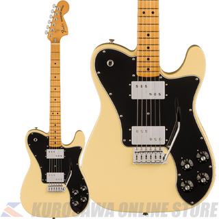 FenderVintera II 70s Telecaster Deluxe with Tremolo, Maple, Vintage White 【高性能ケーブルプレゼント】