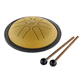 MEINL Sonic Energy Mini Steel Tongue Drum / B Major / Gold [MSTD3G]