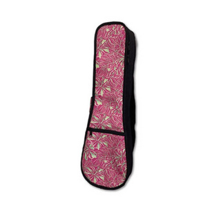 ORCAS ウクレレケース コンサートウクレレ用 ORCAS OUFL-2 BLACK 花柄/黒 ORCAS UKULELE CASE Flower CON