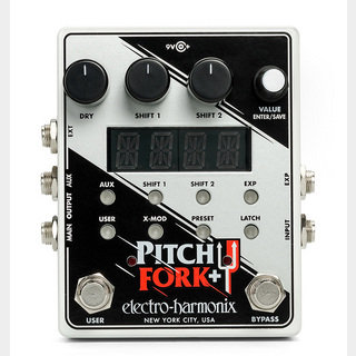 Electro-Harmonix Pitch Fork+ Polyphonic Pitch Shifter/Harmony Pedal ピッチシフター 【WEBSHOP】