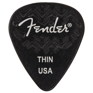 Fender フェンダー 351 Shape Wavelength Celluloid Picks Black ピック 6枚入り