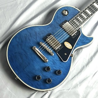 Epiphone Les Paul Custom Quilt Viper Blue【現物写真】3.79kg #24041525141