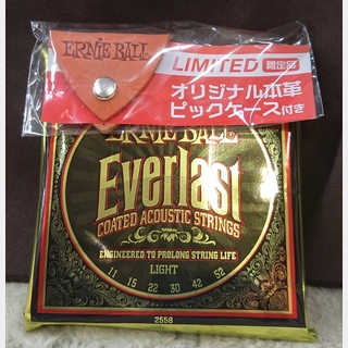 ERNIE BALL Light Everlast Coated 80/20 Bronze Acoustic Guitar Strings 11-52 Gauge