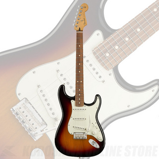 Fender Player Stratocaster, Pau Ferro, 3-Color Sunburst 【アクセサリープレゼント】(ご予約受付中)
