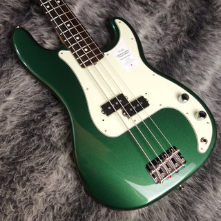 Fender 2023 Collection Made in Japan Traditional 60s Precision Bass Aged Sherwood Green Metallic