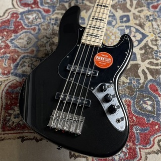 Squier by Fender Affinity Series Active Jazz Bass V Black Metallic 5弦エレキベース ジャズベース