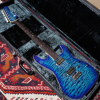 T's Guitars DST-22 Custom Order Trans Blue Burst