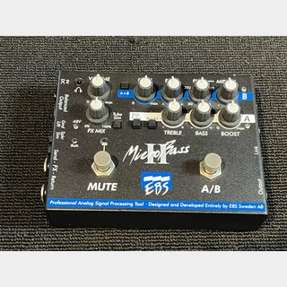 ■EBS  MICROBASS2 エフェクター EBS MicroBass II preamplifier - What To Know & Where To Buy
