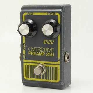 【中古美品】【本体のみ】DOD Overdrive Preamp 250 DOD Overdrive Preamp 250 Guitar Effect Pedal - 1990s Reissue