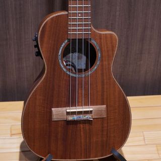 Leho LHUT-ASAK-CE ピックアップ搭載・テナーLowG仕様・Jake Shimabukuroストラップ付