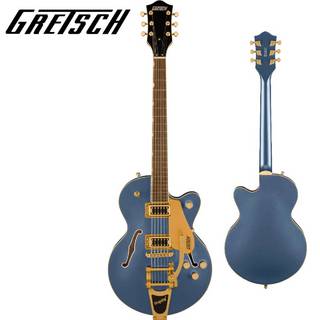 GretschG5655TG Electromatic Center Block Jr. Single-Cut with Bigsby and Gold Hardware -Cerulean Smoke-