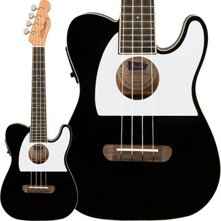 Fender Acoustics【数量限定特価】【大決算セール】 Fender Acoustics Fullerton Tele Uke (Black) フェンダー