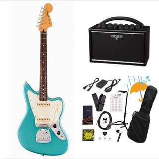 Fender Player II Jaguar Rosewood FB Aquatone Blue BOSS KATANA MINI アンプ付き13点セット！