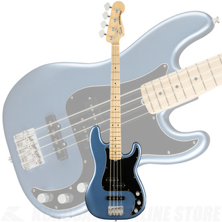 Fender American Performer Precision Bass, Maple, Satin Lake Placid Blue  【小物プレゼント】(ご予約受付中)