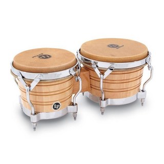 LPLP201A-2 [Generation II Bongos With Traditional Rims， Natural/Chrome]
