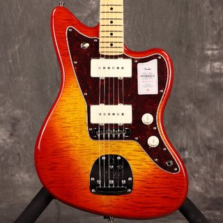 Fender 2024 Collection MIJ Hybrid II Jazzmaster Flame Sunset Orange Transparent [限定モデル][S/N JD24005566