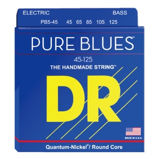 DRPURE BLUES PB5-45 5 STRING MEDIUM 5弦エレキベース弦×2セット