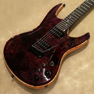 Valenti Guitars Nebula Carved, Purple