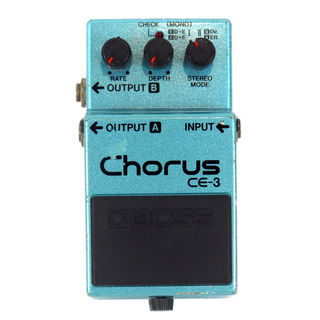 BOSS 【中古】 コーラス エフェクター BOSS CE-3 Chorus Made in JAPAN ギターエフェクター