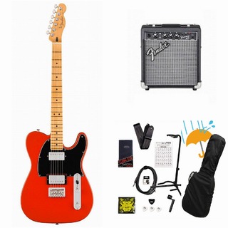 Fender Player II Telecaster HH Maple FB Coral Red エレキギター Fender 10Wアンプ付属エレキギター初心者セット