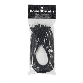 Boredbrain MusicEurorack Patch Cables Essential 12-Pack Oblibion Black パッチケーブル 12本パック
