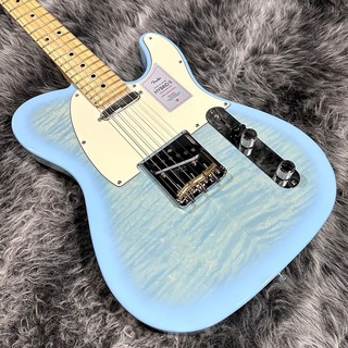 Fender  2024 Collection Made in Japan Hybrid II Telecaster MN Flame Celeste Blue