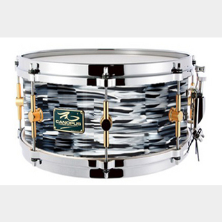 canopus The Maple 6.5x12 Snare Drum Black Oyster