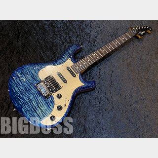 Knaggs Guitars Severn Trem HSS #1514(Blue Green Burst)