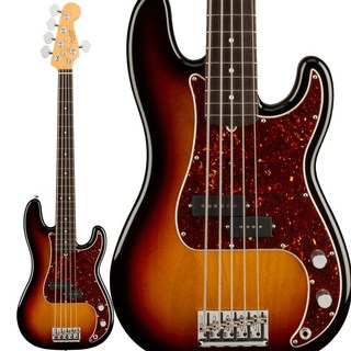 Fender American Professional II Precision Bass V (3-Color Sunburst/Rosewood)